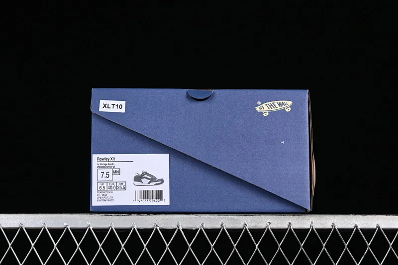 All categories Vans Vans series Vans Mid Vans China Vans Rowley XLT series Vans official shock-absorbing and wear-resistant retro skateboard shoes VN000CQFCPM